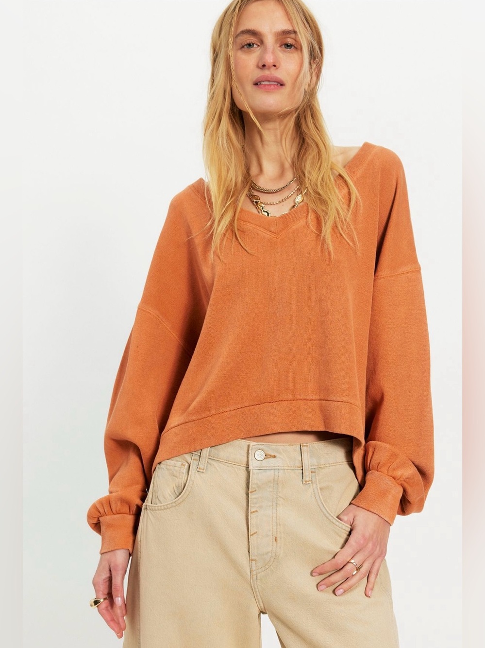 We The Free Comfort Zone V-Neck Pullover